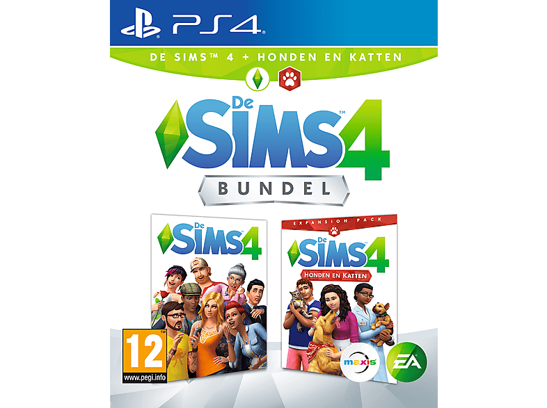 De Sims 4 + Honden en katten NL PS4