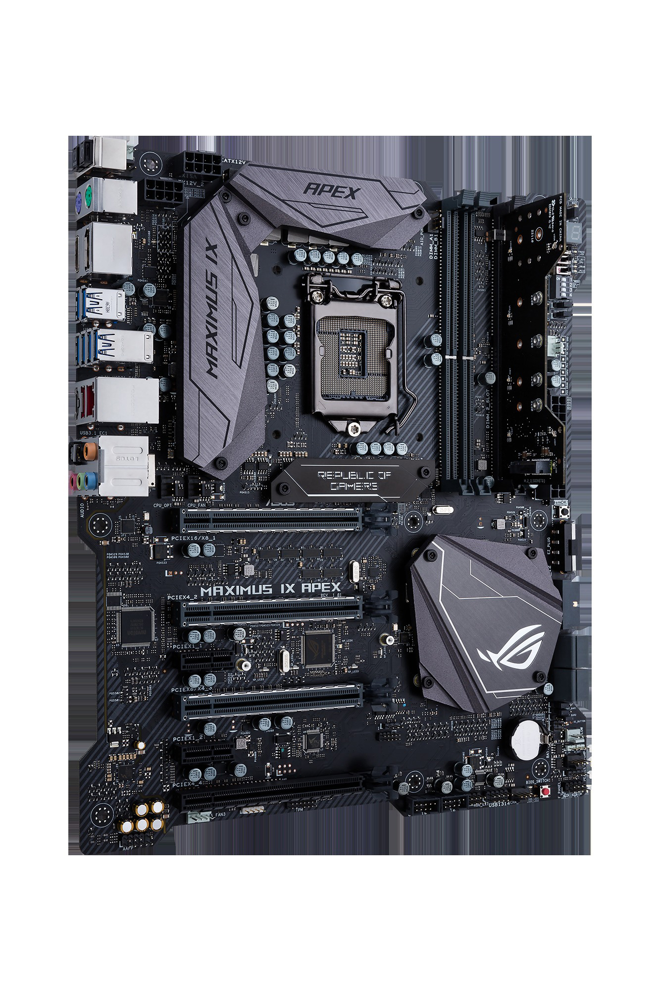 ASUS ROG MAXIMUS IX APEX Mainboard Schwarz