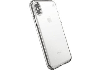 SPECK iPhone XS/X presidio clear átlátszó/csillogó ütésálló tok (117130-5636)