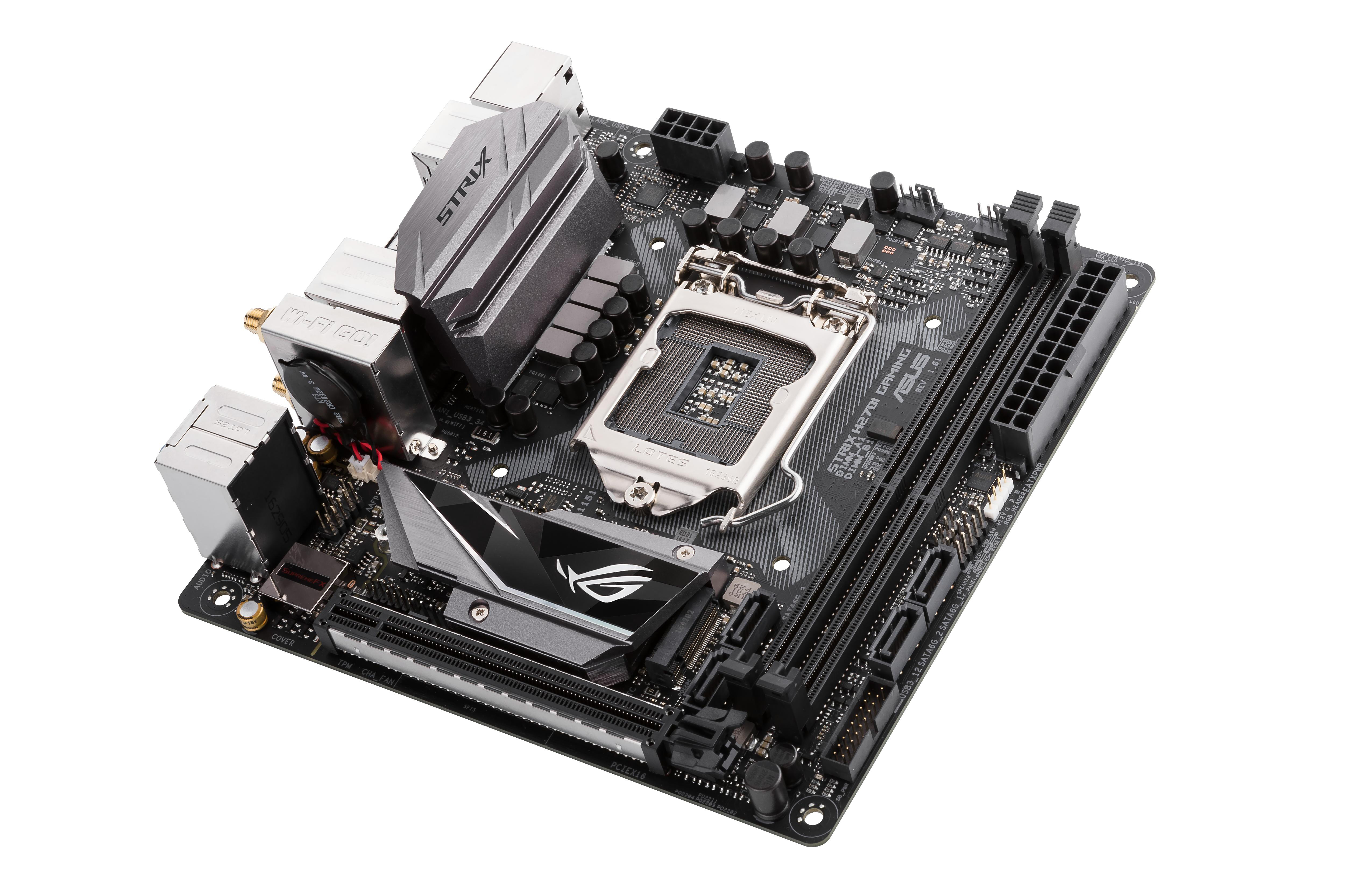 ASUS STRIX H270I Gaming Mainboard schwarz
