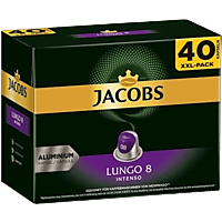 JACOBS Kaffeekapsel Lungo Intenso (40 Stk., Kompatibles System: Nespresso)