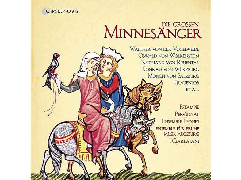 Estampie/I Ciarlatani/Ens.Leones/EFFMA/Per-Sonat - Die Großen Minnesänger - (CD)