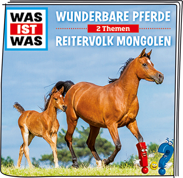 TONIES WAS IST WAS – Wunderbare Pferde / Reitervolk Mongolen - Hörfigur /D (Mehrfarbig)