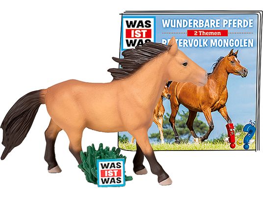 TONIES WAS IST WAS – Wunderbare Pferde / Reitervolk Mongolen [Versione tedesca] - Figura audio /D 