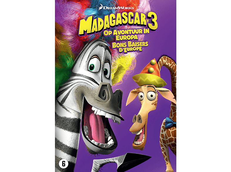 Madagascar 3: Op Avontuur In Europa - DVD