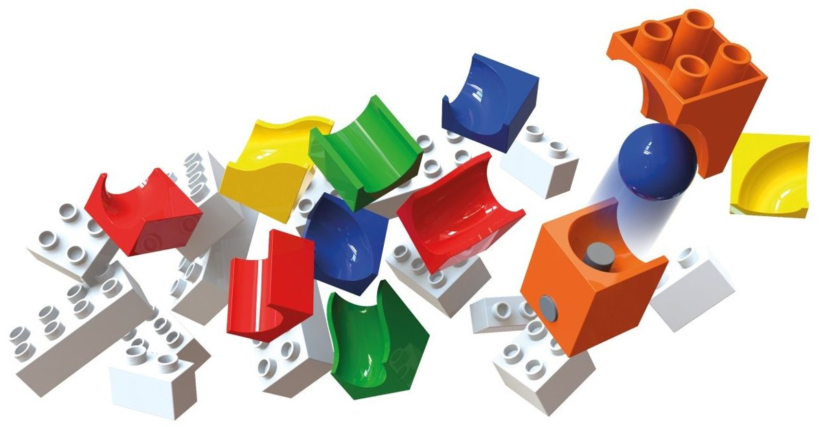 HUBELINO Supplément catapulte de 41 pièces - Boîtes de construction (Multicouleur)