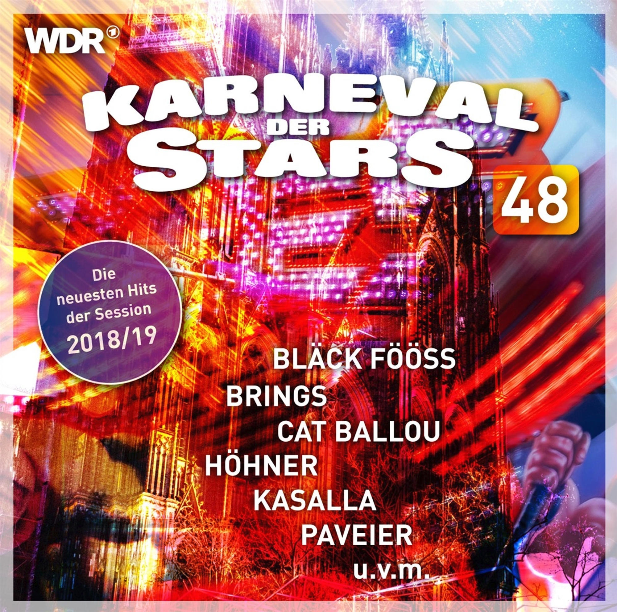 48 (CD) Karneval Stars - - der VARIOUS
