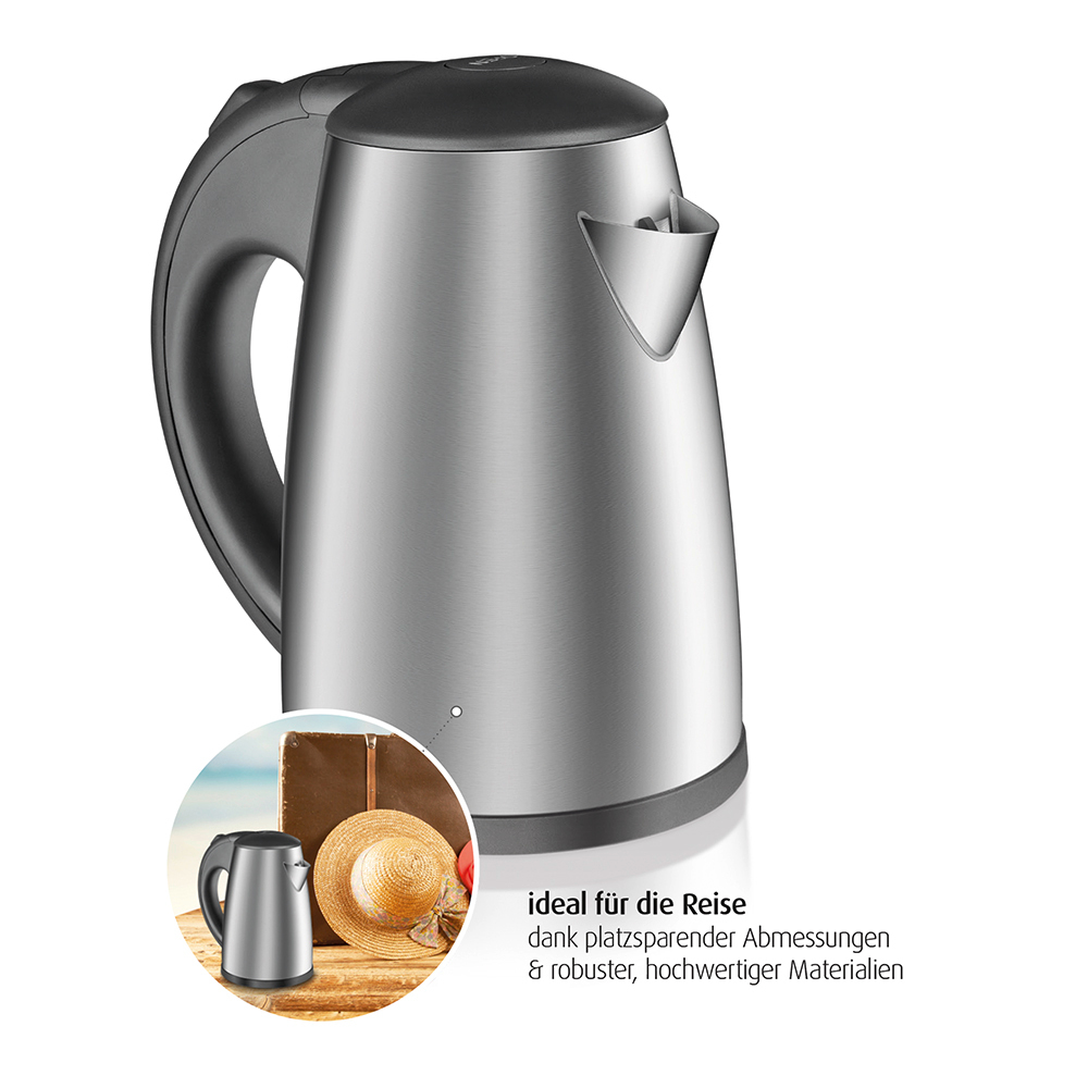 REER 3908 Pia Wasserkocher Silber