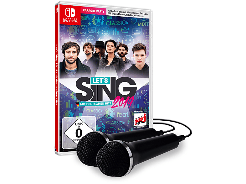 Let S Sing 2019 Mit Deutschen Hits 2 Mics Nintendo Switch Fur Nintendo Switch Online Kaufen Saturn