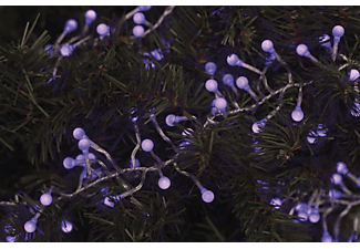 EMOS ZY2030T Karácsonyi fényfüzér cherry süni 2.4m, 288LED, IP44, időzítő, lila