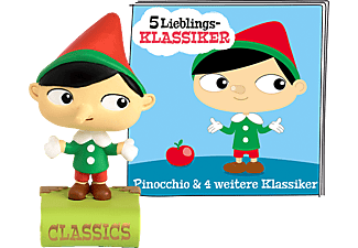 TONIES Lieblings-Klassiker - Pinocchio und 4 weitere Klassiker - Hörfigur /D (Mehrfarbig)