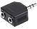 VIVANCO ADAPTER 1X3.5MM HANE - 2X3.5MM HONA