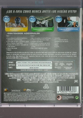 X Men 3 - La Decisión Final - Blu-ray