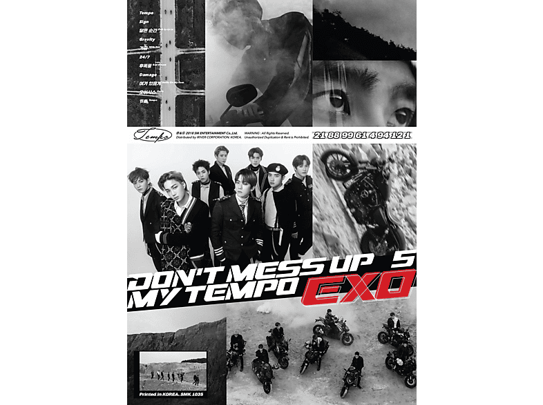 Exo - Don't Mess Up My Tempo Cd