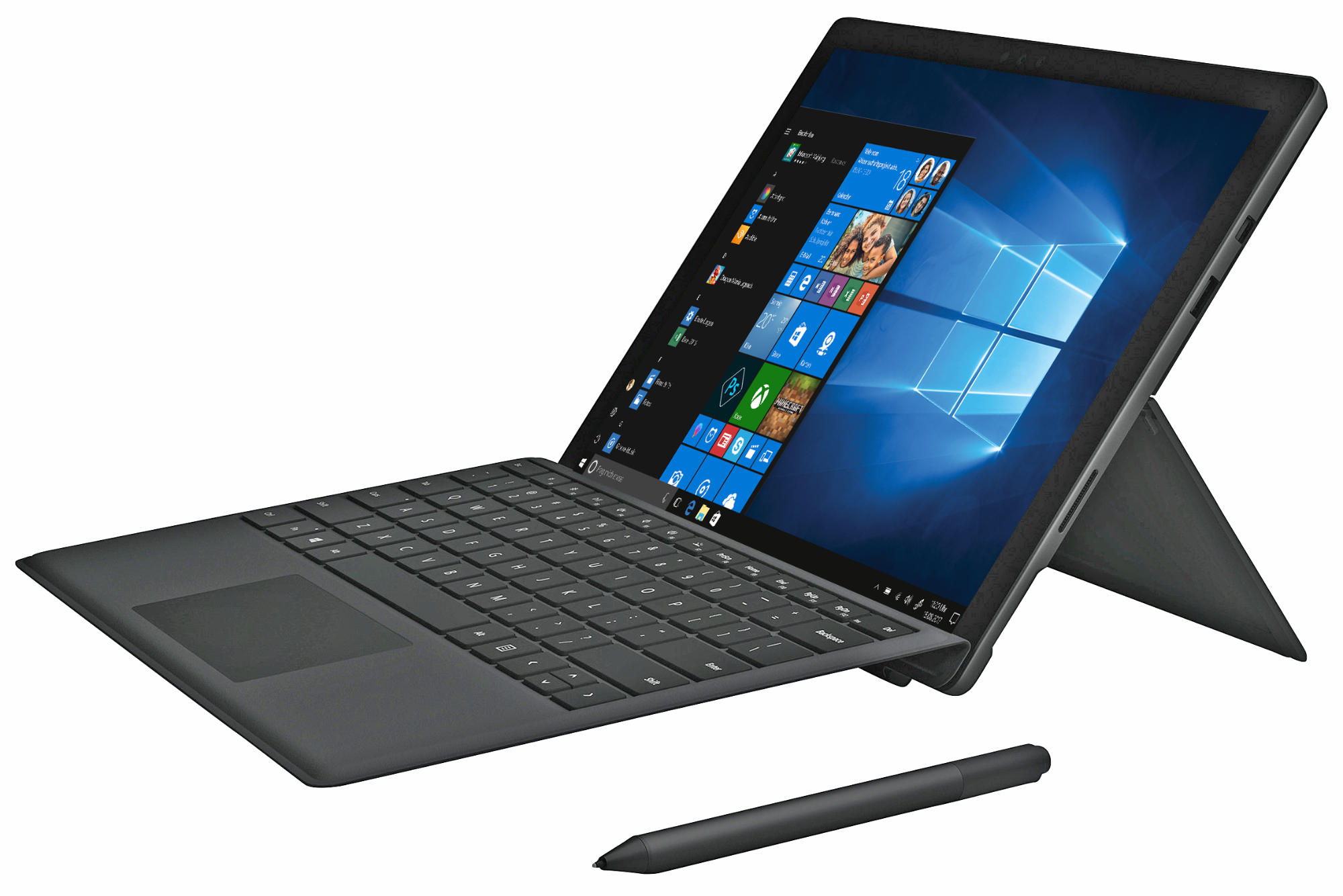 MICROSOFT Surface Pro 6 - 12,3 Zoll - Intel® Core™ i5 i5-8250U - 8 GB - 256 GB - Intel® UHD 620 - Windows 10 Home (64 Bit)