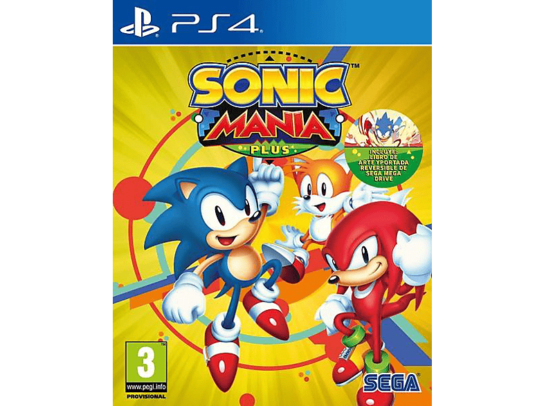 Empleado silbar pista PS4 Sonic Mania Plus