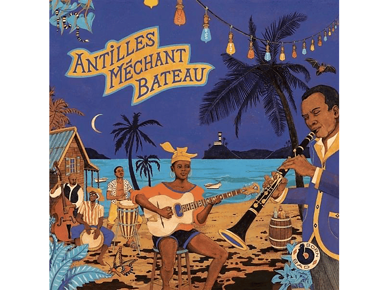 VARIOUS & Antilles Ka - (CD) Gwo Biguines Bateau-Deep - Mechant
