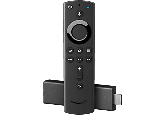 AMAZON Fire TV Stick 4K mit der neuen Alexa-Sprachfernbedienung Streaming Stick, Schwarz