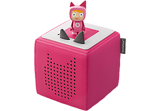 TONIES Toniebox Starter Kit - Enceinte + Tonie créatif (Rose/Blanc)