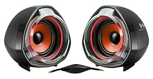 Altavoces - Woxter SO26-055 BIG BASS 70 Potencia 15W, USB, Rojo