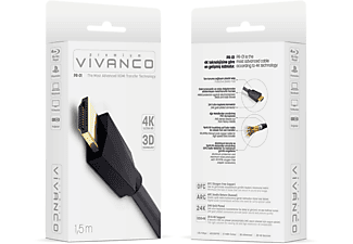 VIVANCO Premium PR-01 HDMI Kablo 1.5m_0