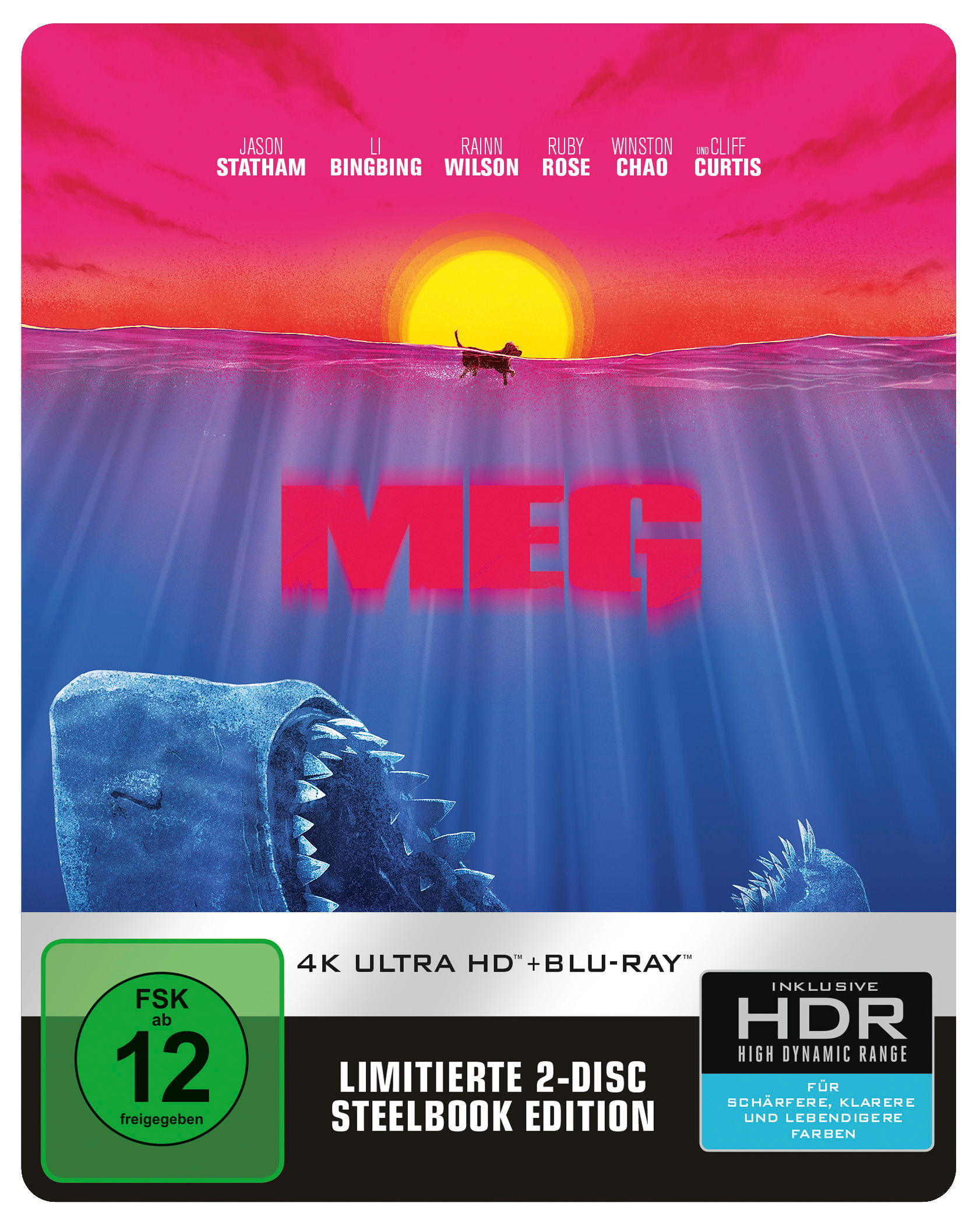 MEG Steelbook 4K Ultra HD Blu-ray + Blu-ray
