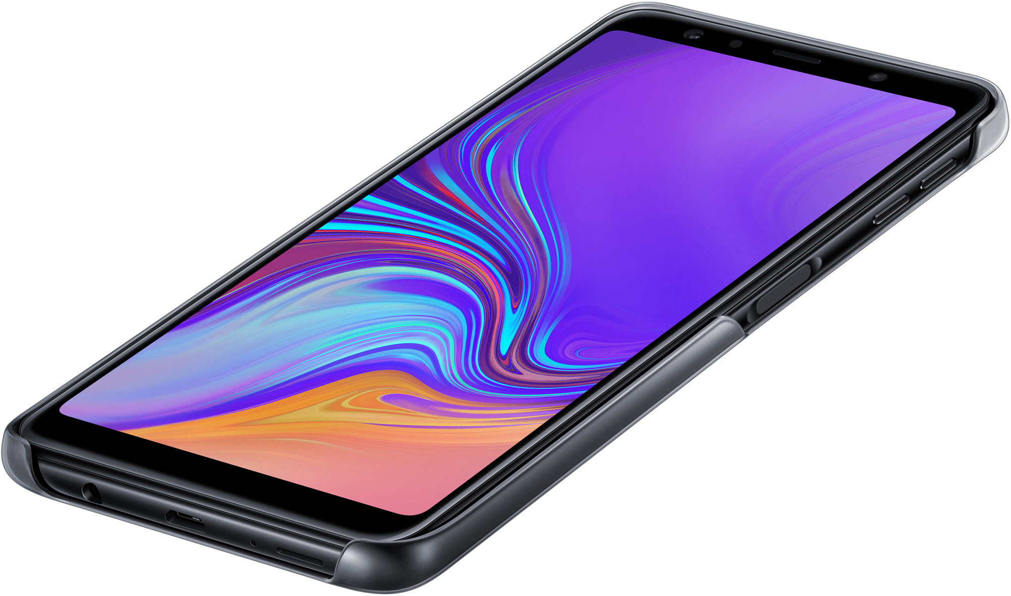 SAMSUNG Gradation - Coque (Convient pour le modèle: Samsung Galaxy A7 (2018))