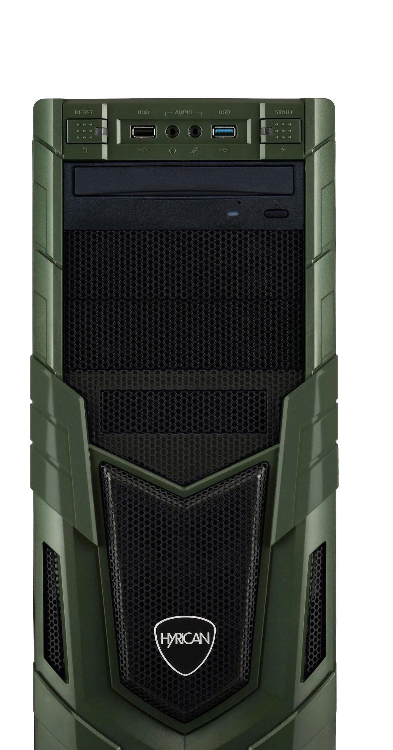 HYRICAN MILITARY GAMING 6088 - AMD Ryzen™ 7 2700 - 16 GB - 240 GB - NVIDIA GeForce® GTX 1060 - Windows 10