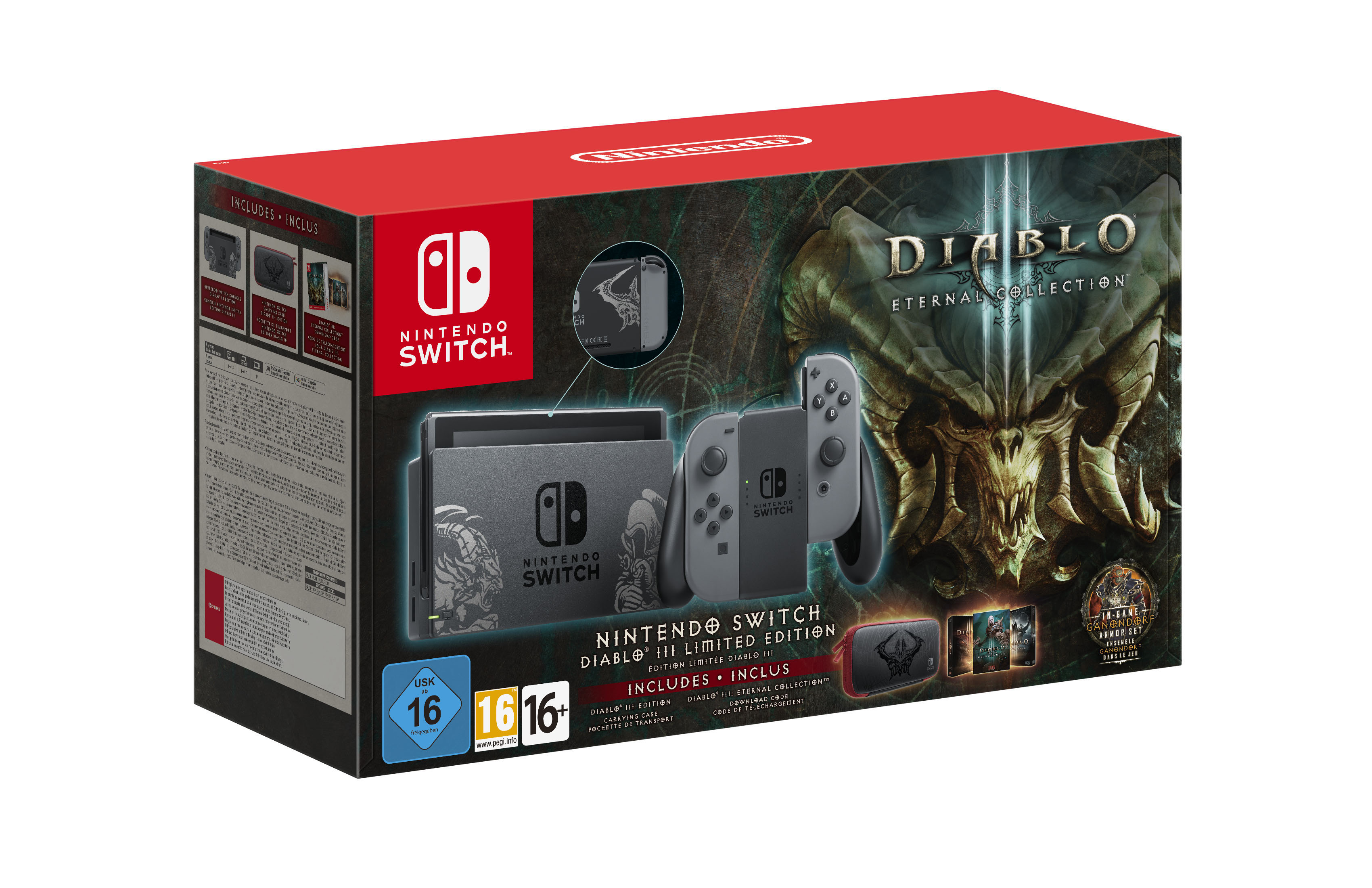 NINTENDO Switch Konsole - Diablo III Edition