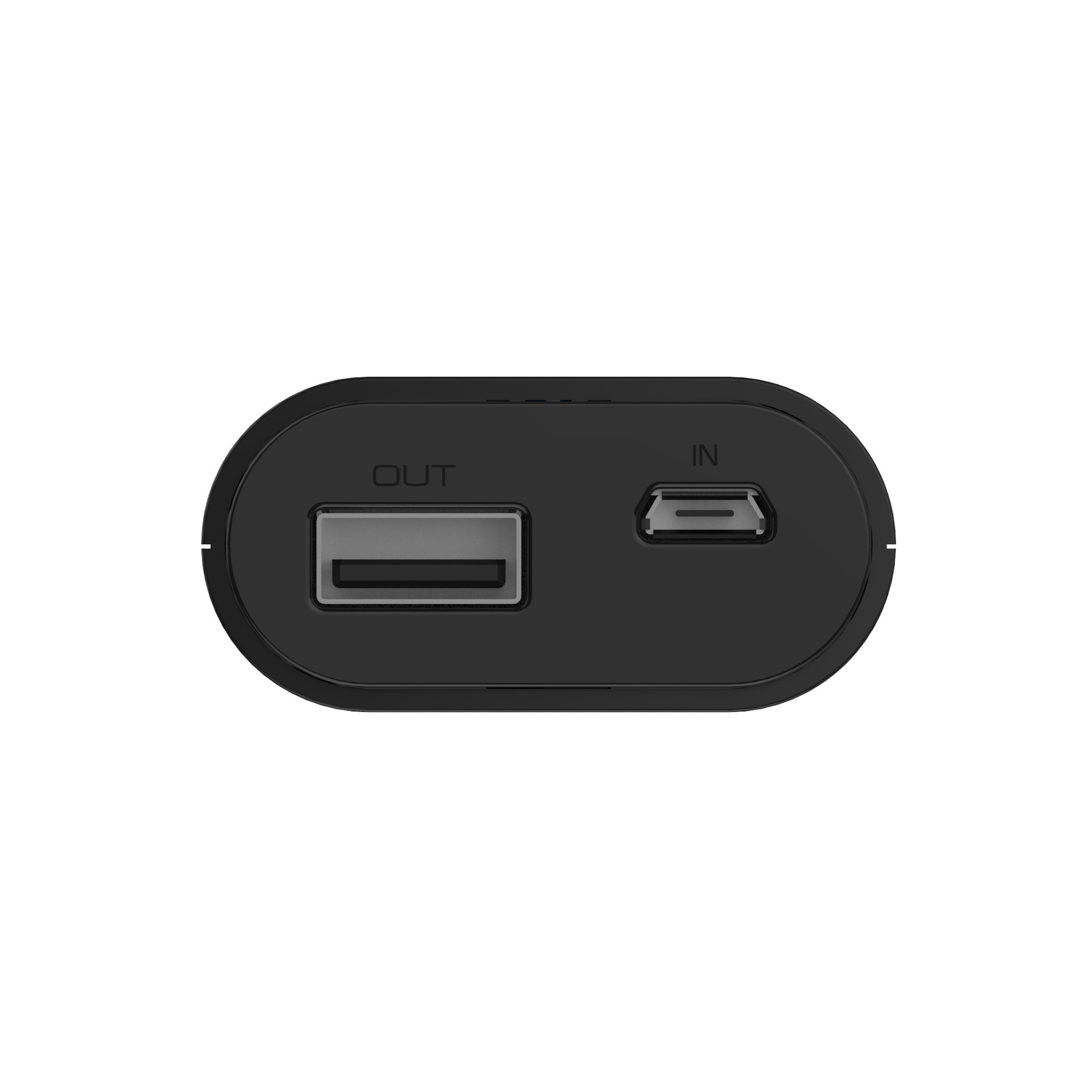 REALPOWER PB-5000mini  Powerbank 5000 mAh Schwarz