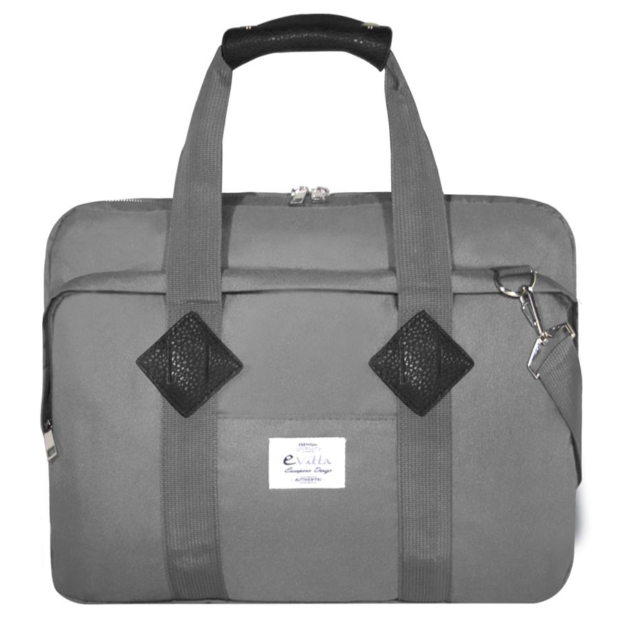 Maletín para portátil - e-Vitta EVLB000464, Clásico, Gris