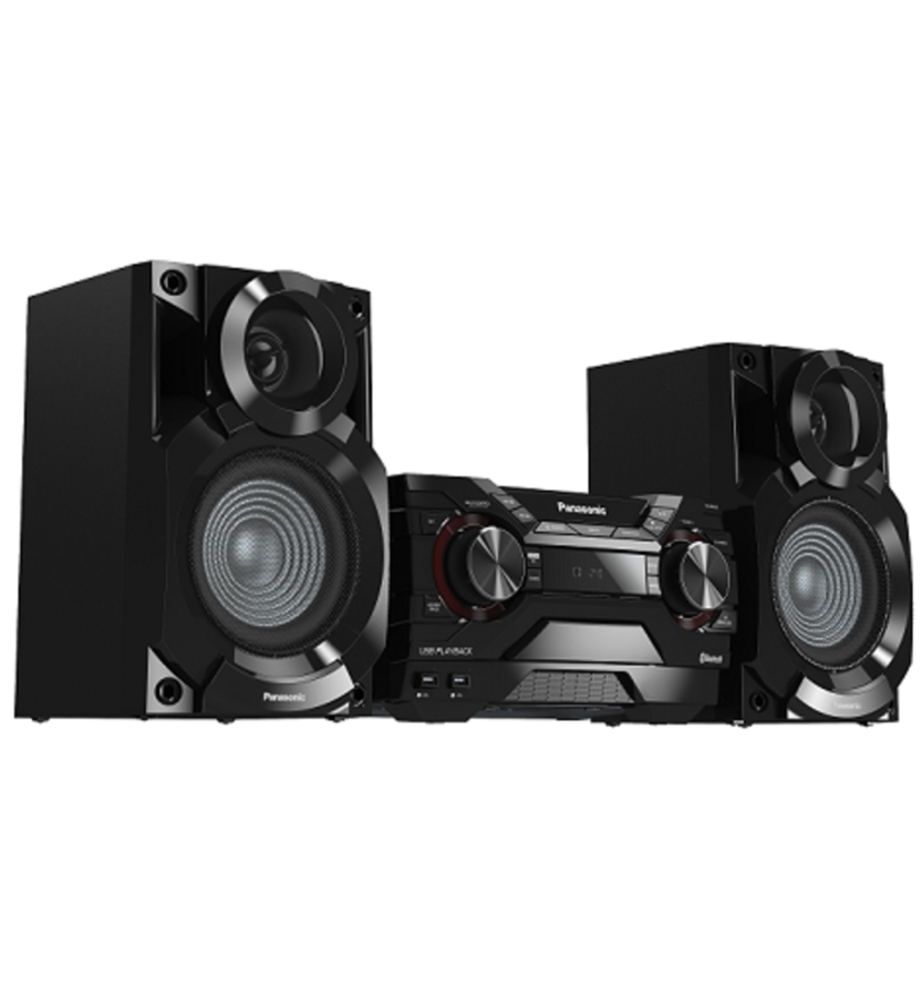 Minicadena - Panasonic SC-AKX200E, Bluetooth, Doble USB, DJ JukeBox, 400W RMA