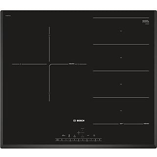 Placa inducción - Bosch Serie 6 PXJ651FC1E, Inducción, 2 zonas, 40 cm, Modular, Negro
