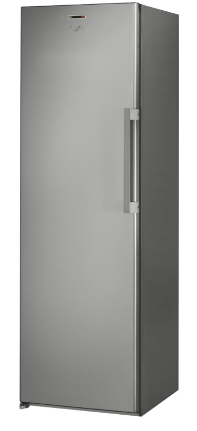 Congelador vertical - Whirlpool UW8 F2Y XBI F, Capacidad 260 l, No Frost, Clase A++, Inox