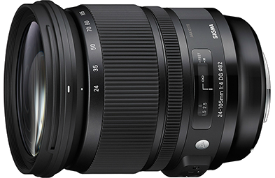 Objetivo - Sigma SIAT 710 24-105 mm, 109mm, F4 DG OS HSM, Canon