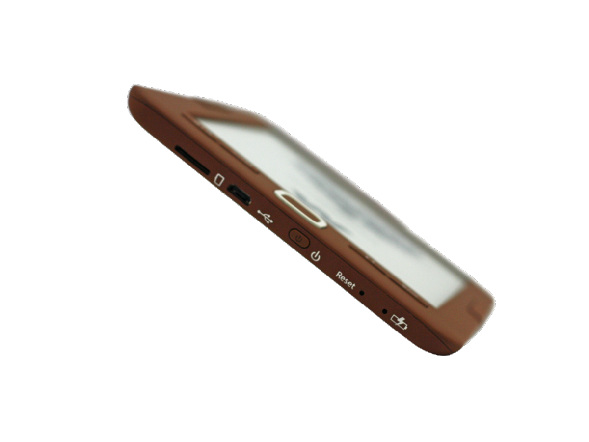 eReader - Woxter Scriba 195, Para eBook, 4GB capacidad y 6 pulgadas, Chocolate