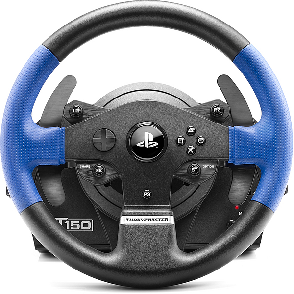 THRUSTMASTER T150 RS (inkl. 2-Pedalset, PS4 / PC) Kompatibel mit PS5-Spielen Lenkrad