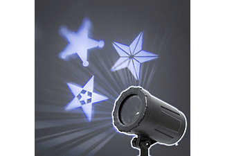 GREEN WORLD 54918 LED csillagos mini projektor, leszúrótüskével