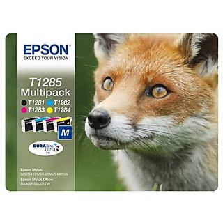 Cartucho de tinta - Epson C13T12854020 CT4CL Pack zorro BL+RF