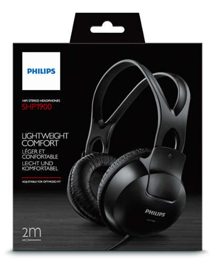 Auriculares - Philips SHP1900/10 Negro