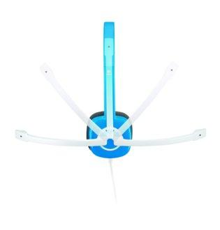 Auriculares con micrófono - Logitech Sterero Headset H150, en azul y controles integrados