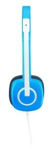 Auriculares con micrófono - Logitech Sterero Headset H150, en azul y controles integrados