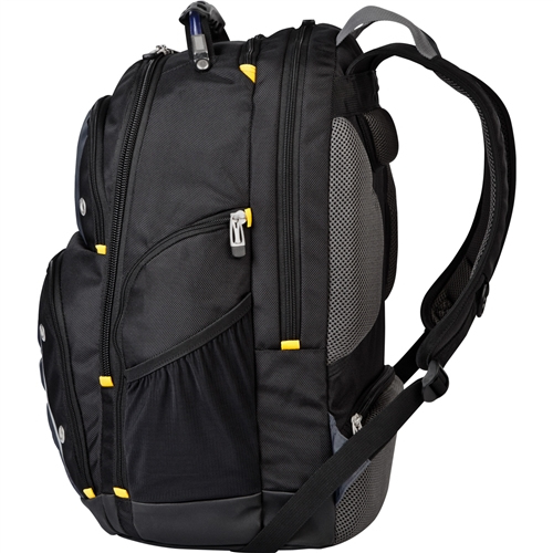 Mochila para portátil de hasta 15.6" - Targus Drifter Laptop Backpack, Negro/Gris, 32 l