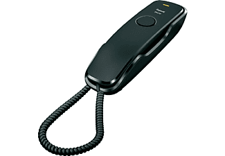 Teléfono - Gigaset DA210, Compacto, 10 entradas marcación rápida, Negro