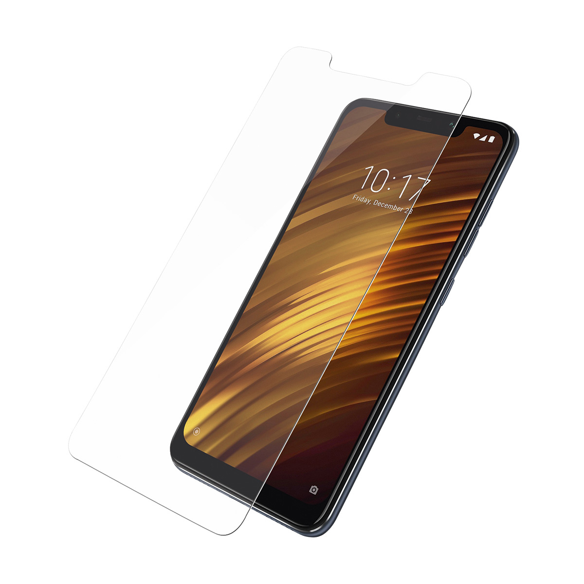 PANZERGLASS Edge to Edge Bildschirmfolie (für Xiaomi Poco Pocophone F1)