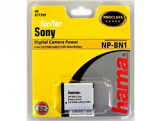 Batería - Hama para Sony NP-BN1