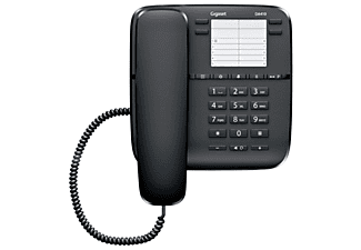 Teléfono - Gigaset D410N negro con Manos libres y 10 Melodías