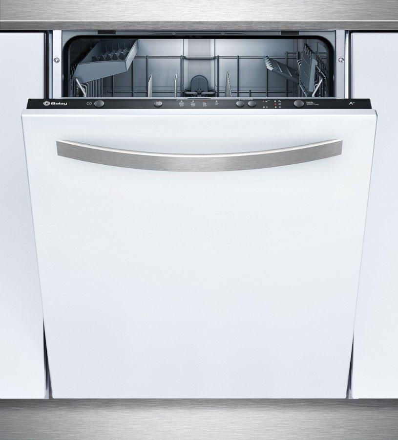 Lavavajillas - Balay 3VF301NP 60cm de ancho, Integrable, Capacidad 12 servicios, 12 litros, Clase A+