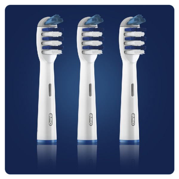 Recambio para cepillo dental - Oral-B, TriZone, para Cepillo De Dientes Eléctrico 2 Unidades, blanco