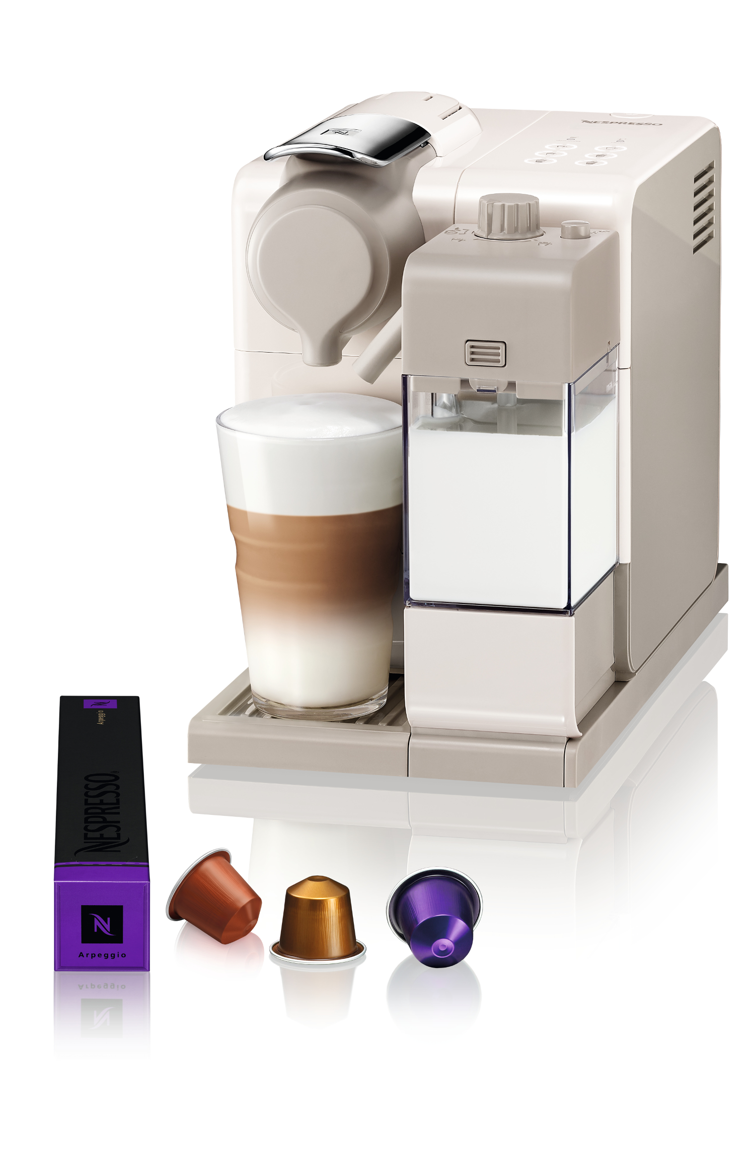 NESPRESSO Lattissima Facelift F521 Kapsüllü Kahve Makinesi Beyaz